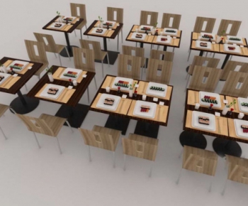 Modern Dining Table And Chairs-ID:172874741