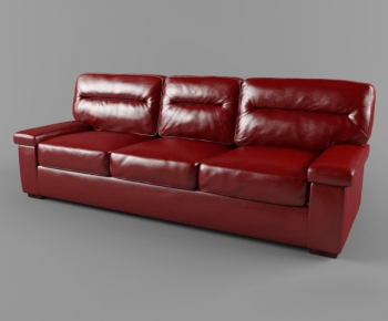 Modern Three-seat Sofa-ID:543449873