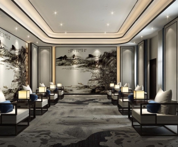 New Chinese Style Meeting Room-ID:844095413