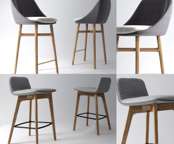 Nordic Style Bar Chair-ID:736890935