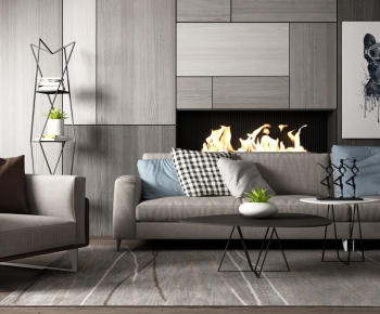 Modern Nordic Style Sofa Combination-ID:530978164