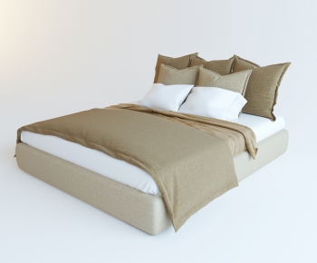 Modern Double Bed-ID:406439376