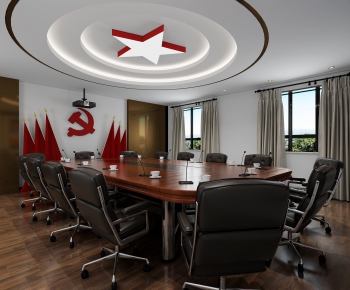 Modern Meeting Room-ID:613593579