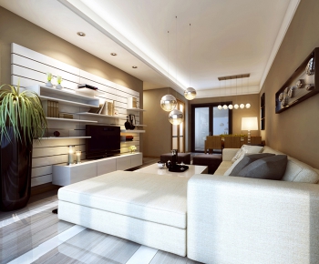 Modern A Living Room-ID:524571322