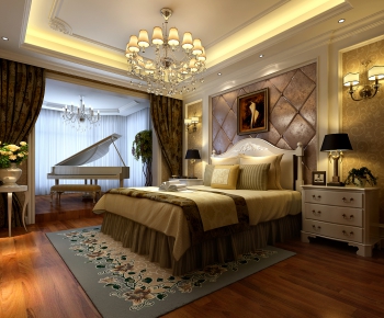 American Style Bedroom-ID:454159797