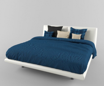 Modern Double Bed-ID:148943856