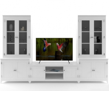 Simple European Style TV Cabinet-ID:637979228
