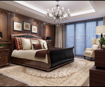 American Style Bedroom-ID:994907733