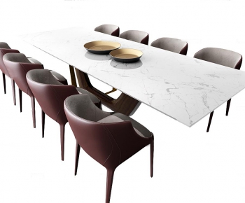 Modern Dining Table And Chairs-ID:397833259