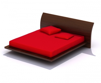 Modern Double Bed-ID:823756193