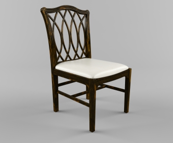 American Style Country Style Single Chair-ID:885016953