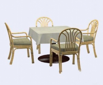 European Style Dining Table And Chairs-ID:698016554