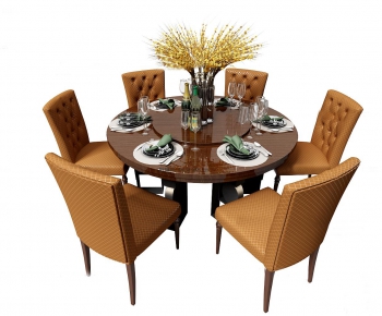 Modern Dining Table And Chairs-ID:140050971