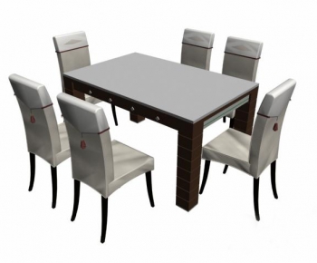 Modern Dining Table And Chairs-ID:965773623