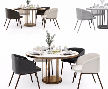 Modern Dining Table And Chairs-ID:463023266