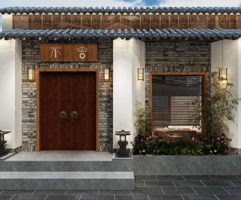 Chinese Style Facade Element-ID:711922724