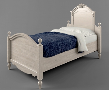 European Style Single Bed-ID:182376235