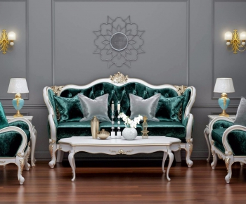 European Style New Classical Style Sofa Combination-ID:360013337