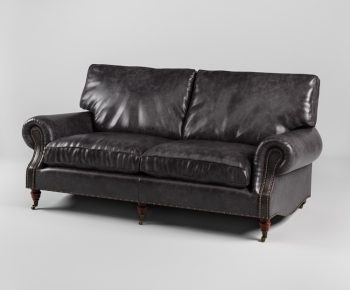 现代美式双人沙发-ID:135001169