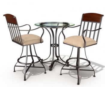 American Style Bar Chair-ID:786842643