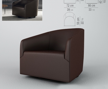 Modern Single Sofa-ID:692540684