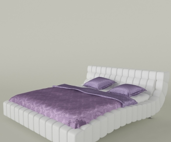 Modern Double Bed-ID:502420491