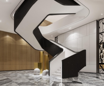 Modern Stair Balustrade/elevator-ID:207933764