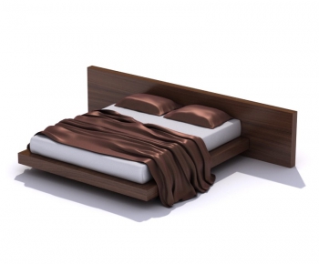Modern Double Bed-ID:555094681