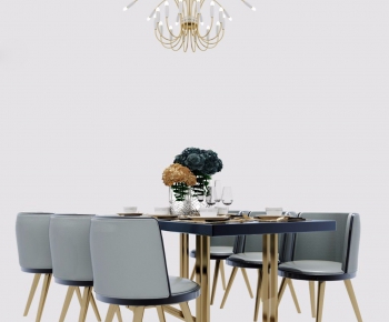 Modern Dining Table And Chairs-ID:764306231