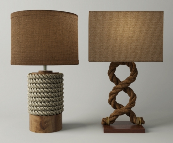 Modern LOFT Country Style Table Lamp-ID:260039138