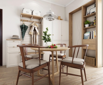 Nordic Style Dining Room-ID:825632131