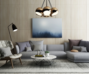 Nordic Style Sofa Combination-ID:597655651