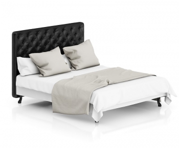 Modern Double Bed-ID:685924316