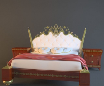 European Style Double Bed-ID:110902759