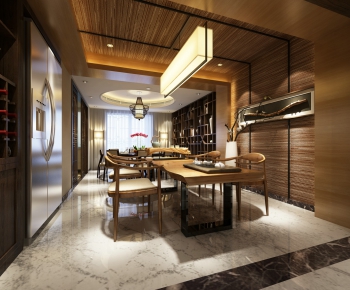 New Chinese Style Dining Room-ID:329207878