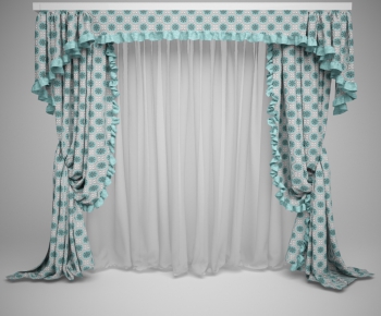 Modern Idyllic Style The Curtain-ID:131974864