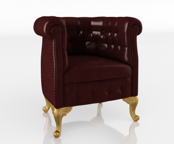 European Style Single Sofa-ID:312570222