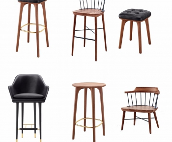 Nordic Style Bar Chair-ID:337169287