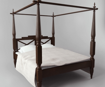 European Style Double Bed-ID:123479818