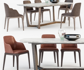 Modern Dining Table And Chairs-ID:517661428