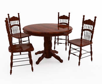 Modern Dining Table And Chairs-ID:356889692