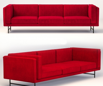 Modern Three-seat Sofa-ID:816268252