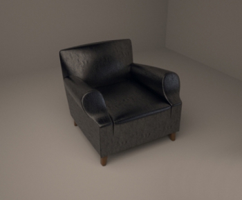 European Style Single Sofa-ID:390711541
