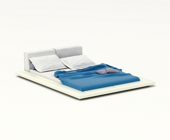 Modern Double Bed-ID:632842835