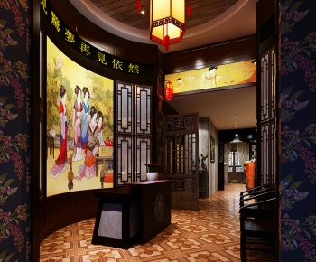 Chinese Style Teahouse Tea House-ID:568461325