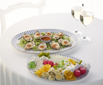 Modern Mediterranean Style Cutlery/tea Set-ID:429077774
