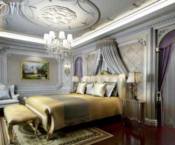 European Style French Style Bedroom-ID:306073667