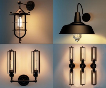 Modern Industrial Style Wall Lamp-ID:947290944
