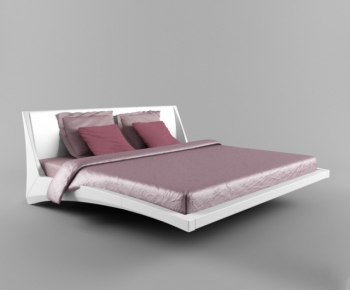 Modern Double Bed-ID:206248512