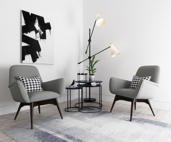 Modern Nordic Style Lounge Chair-ID:806086494